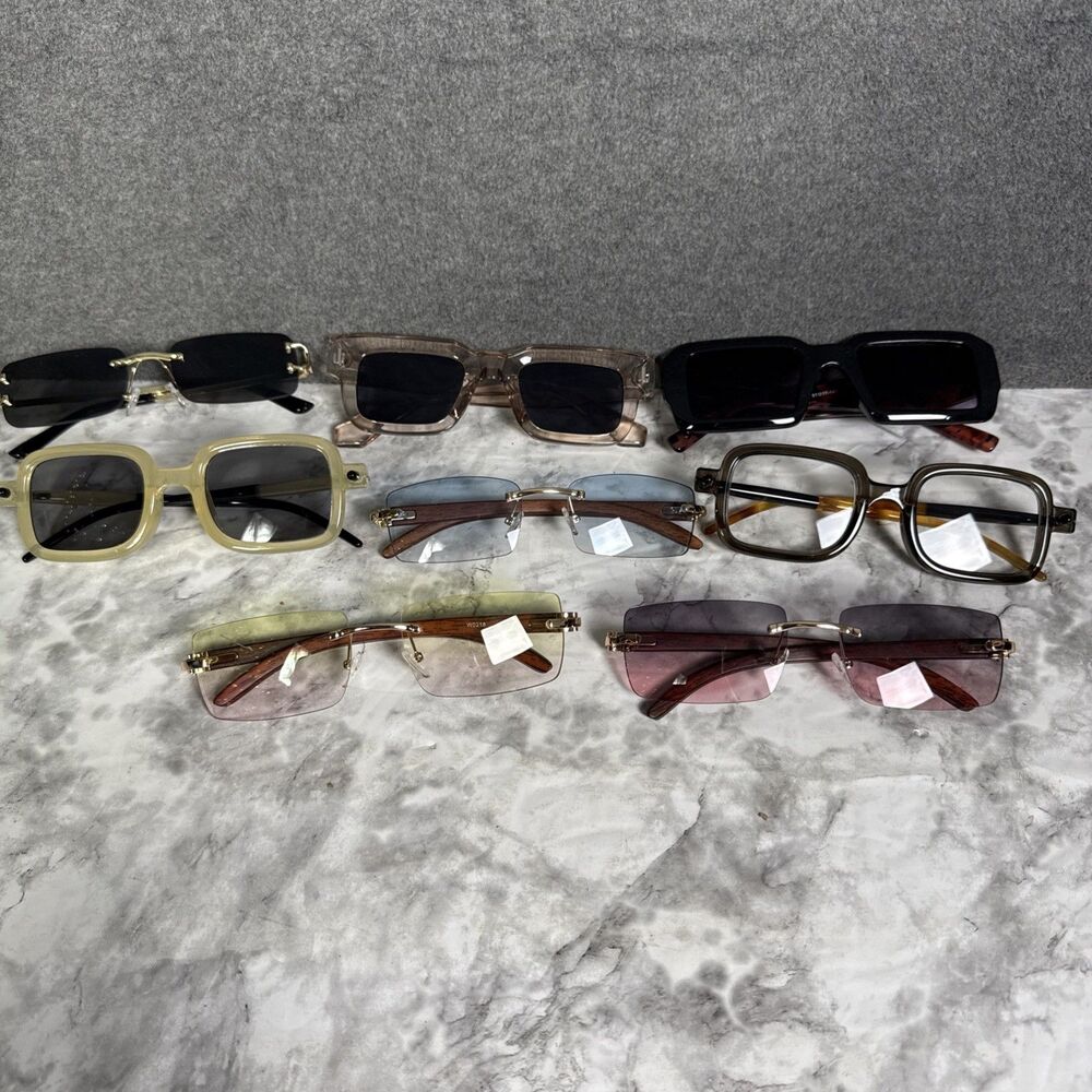 Sunglasses Lot Of 8 Assorted Mens And Womens NEW Unbranded